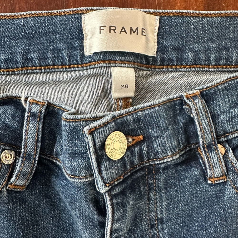 Frame Denim Women's “Le Garçon”Skinny Jeans. Women’s Size 28 - Picture 3 of 3